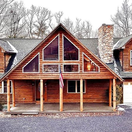 One Of A Kind Rustic Log Cabin Near Bryce Resort - Large Game Room - Fire Pit - Large Deck - Bbq Basye 外观 照片