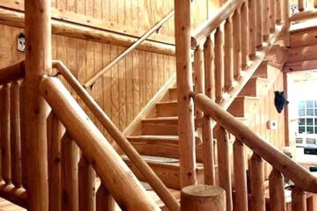 One Of A Kind Rustic Log Cabin Near Bryce Resort - Large Game Room - Fire Pit - Large Deck - Bbq Basye 外观 照片