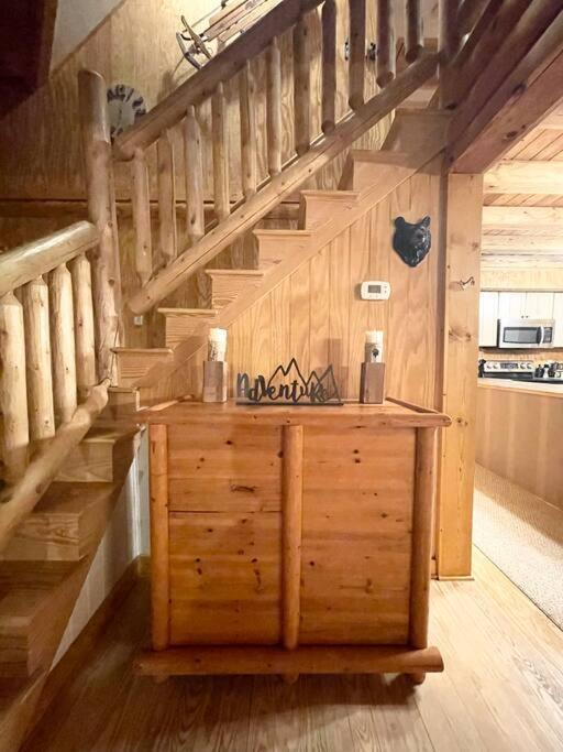 One Of A Kind Rustic Log Cabin Near Bryce Resort - Large Game Room - Fire Pit - Large Deck - Bbq Basye 外观 照片