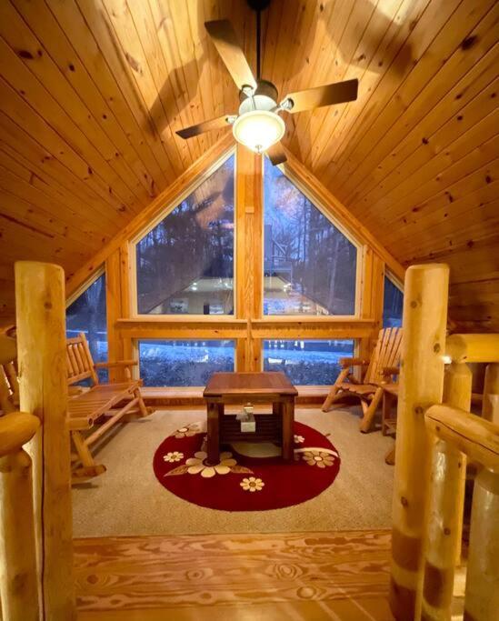 One Of A Kind Rustic Log Cabin Near Bryce Resort - Large Game Room - Fire Pit - Large Deck - Bbq Basye 外观 照片