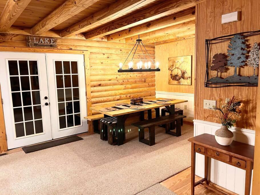 One Of A Kind Rustic Log Cabin Near Bryce Resort - Large Game Room - Fire Pit - Large Deck - Bbq Basye 外观 照片