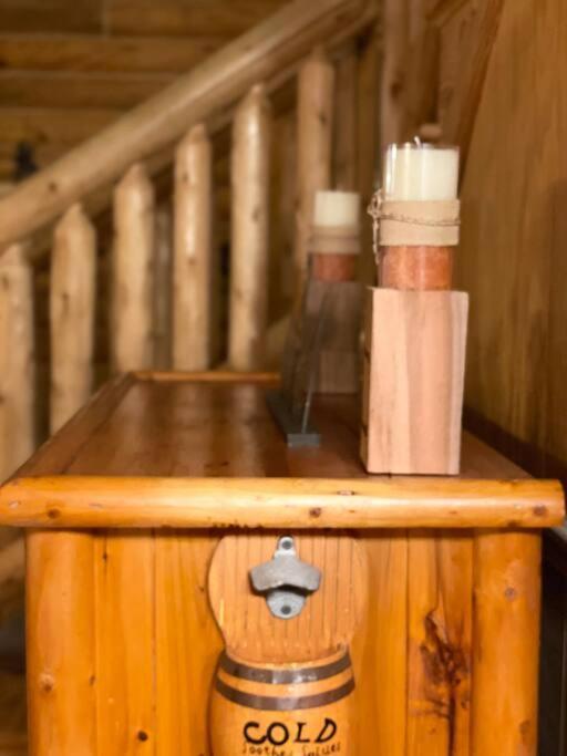One Of A Kind Rustic Log Cabin Near Bryce Resort - Large Game Room - Fire Pit - Large Deck - Bbq Basye 外观 照片