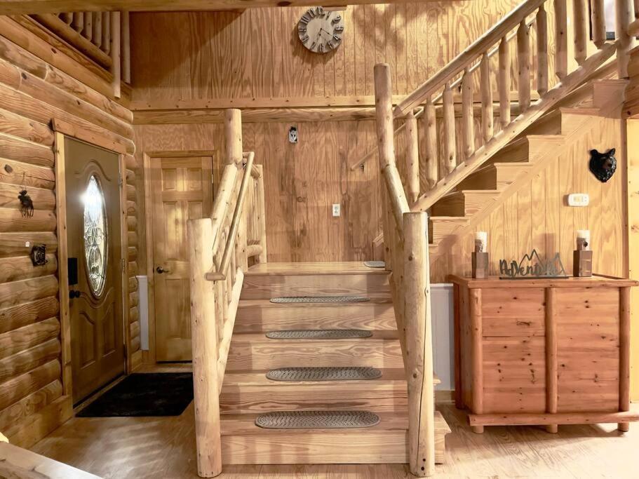 One Of A Kind Rustic Log Cabin Near Bryce Resort - Large Game Room - Fire Pit - Large Deck - Bbq Basye 外观 照片