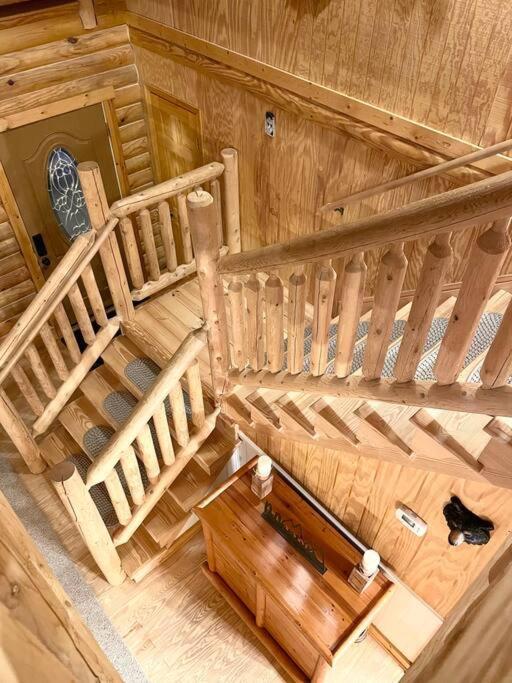 One Of A Kind Rustic Log Cabin Near Bryce Resort - Large Game Room - Fire Pit - Large Deck - Bbq Basye 外观 照片